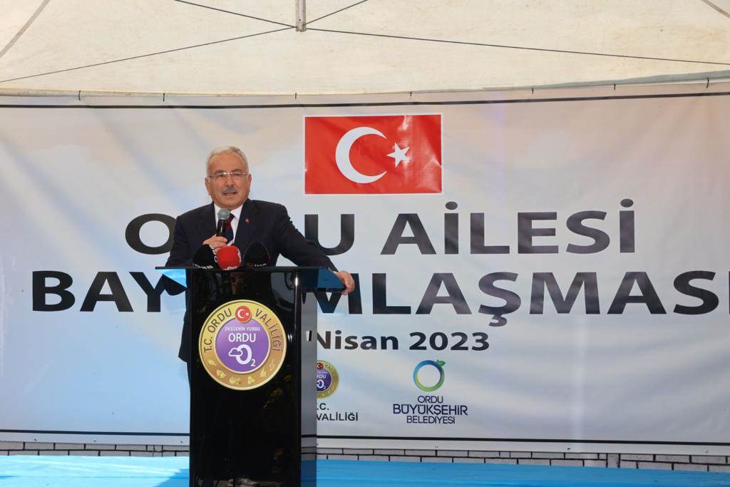 ORDU AİLESİ BAYRAMLAŞMA PROGRAMI YAPILDI